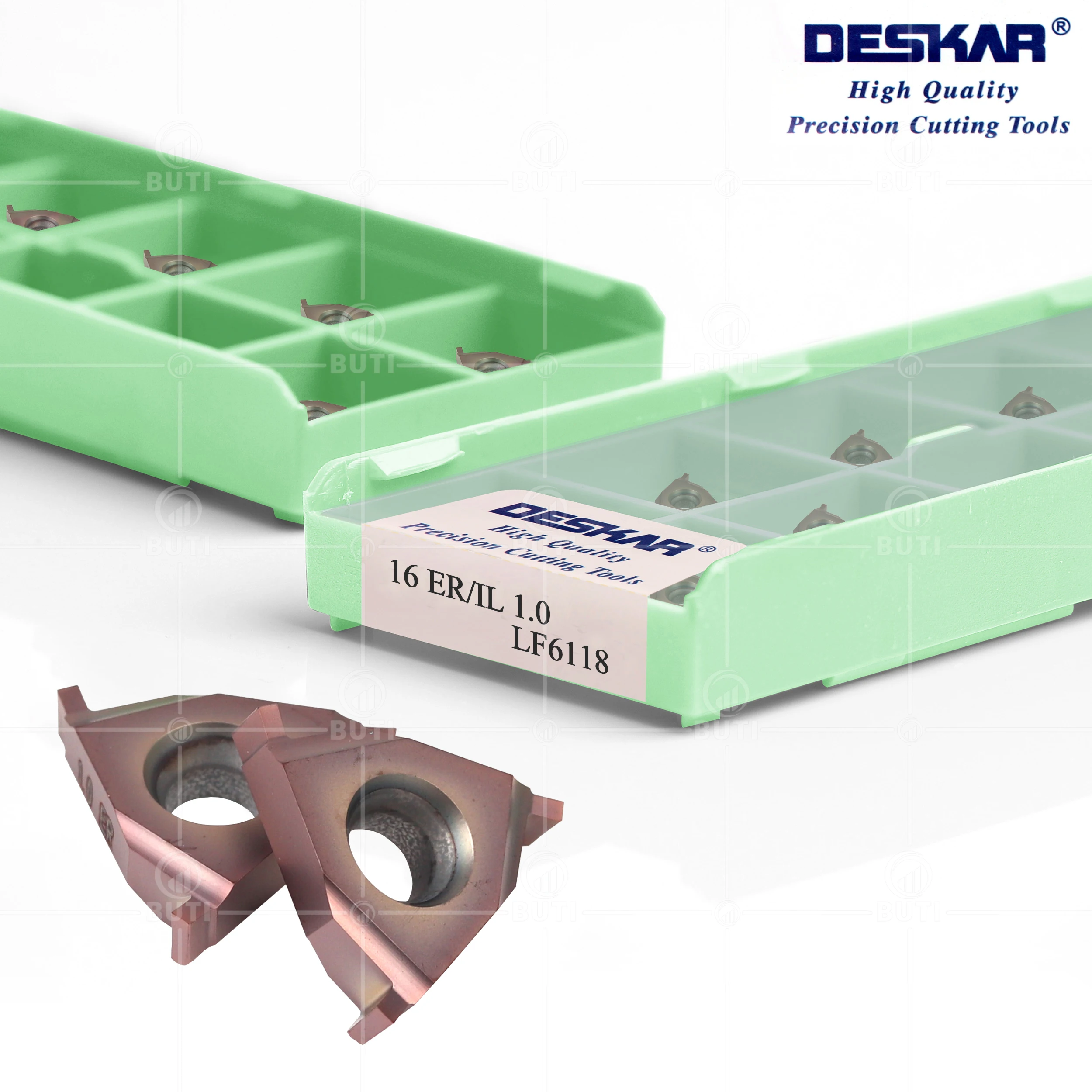 

DESKAR 100% Original 16ER/IL 0.7mm 1.0mm 3.0mm 16IR/EL 1.0mm 1.6mm 1.8mm 2.0mm LF6118 Shallow Groove Turning Tools Lathe Cutter