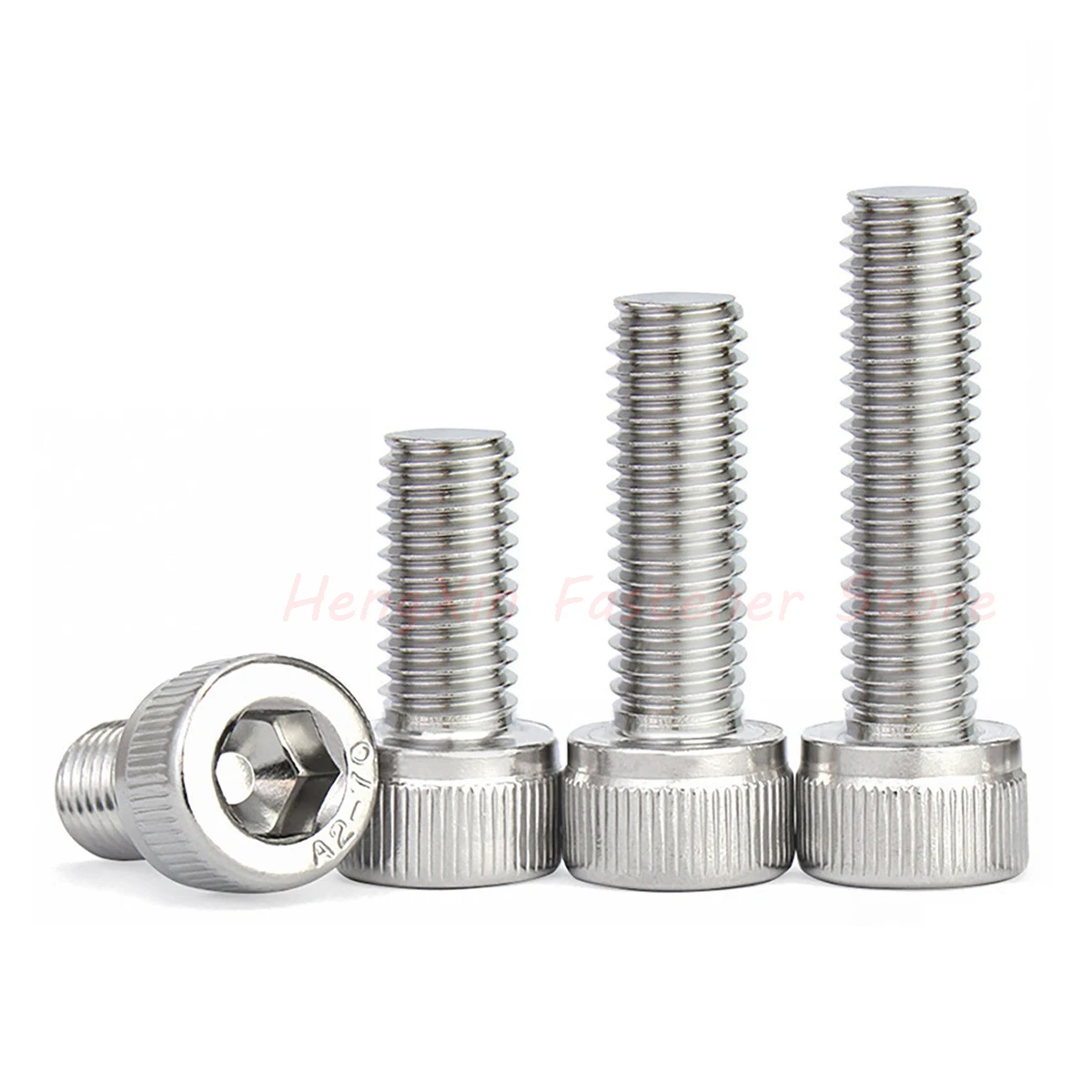 M8 M10 M12 M14 M16 M18 M20 M24 A2 304 Stainless Steel DIN912 Hexagon Hex Socket Head Cap Allen Bolt Screw L=10-200mm Full Thread