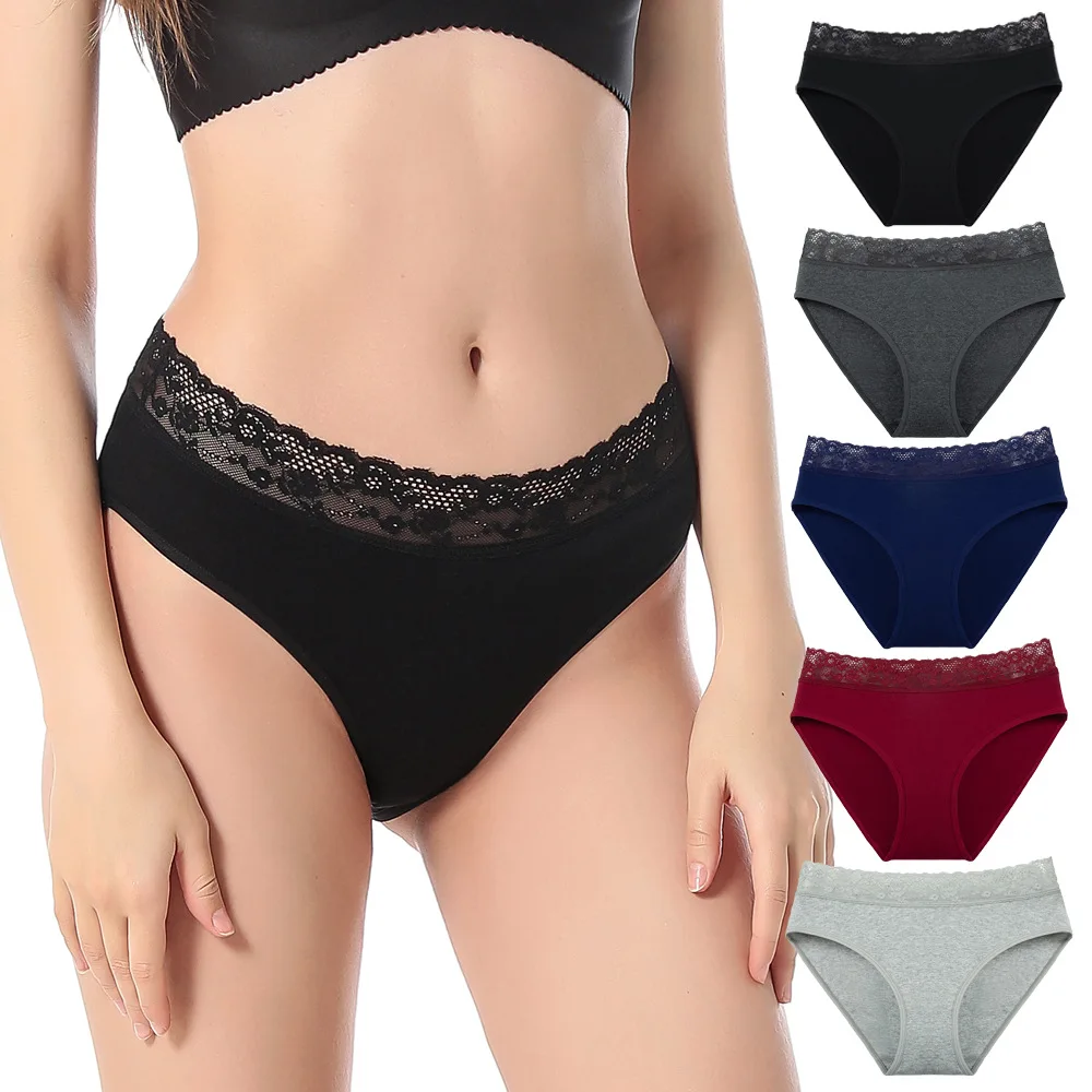 

3PC Women'S Lace Panties Underwear Sexy Trend Close Fitting And Comfortable Underwear Briefs Underwear Refreshing And Breathable