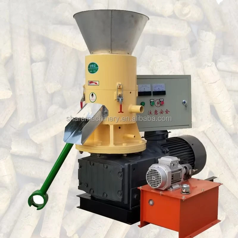 Biomass Flat Die New Generation Pellet Machine for