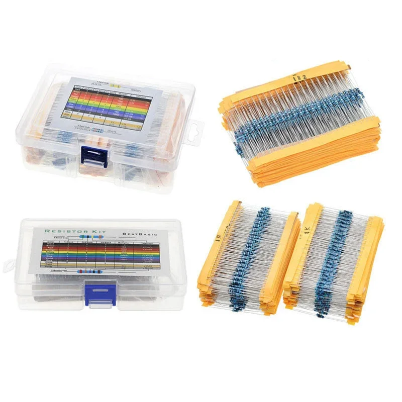 1460-600-pecas-1-4w-kit-de-resistor-de-filme-de-metal-com-tolerancia-73-valor-10Ω-1mΩ-inclui-adesivo-de-codigo-de-cor-para-arduino-eletronica-diy