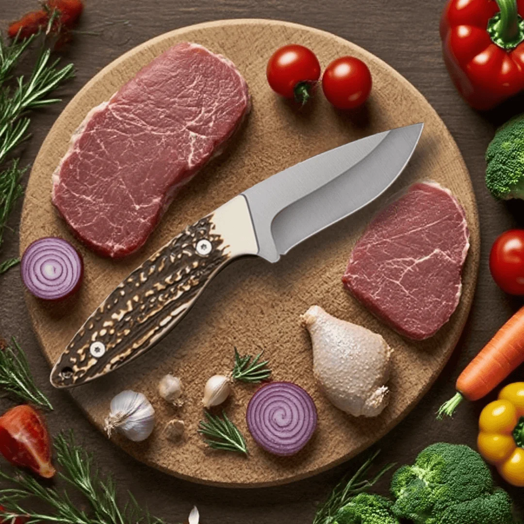 

Carving Knife with Sheath, Fruit Knife, Vegetable Knife, Utility Knife, Chef's Knife, Slicing Knife, Chopping Knife