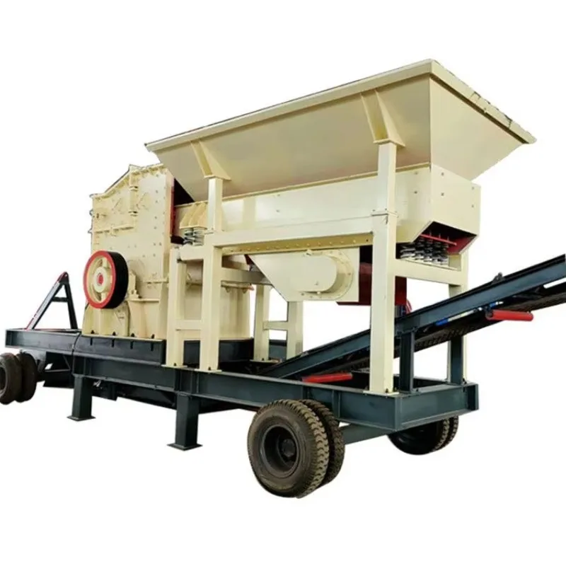 Customized 2026 Hot Sale Mobile Crushing Station With PLC & AC Motor Max.120t/h Capacity For Coke/Coal Crushing