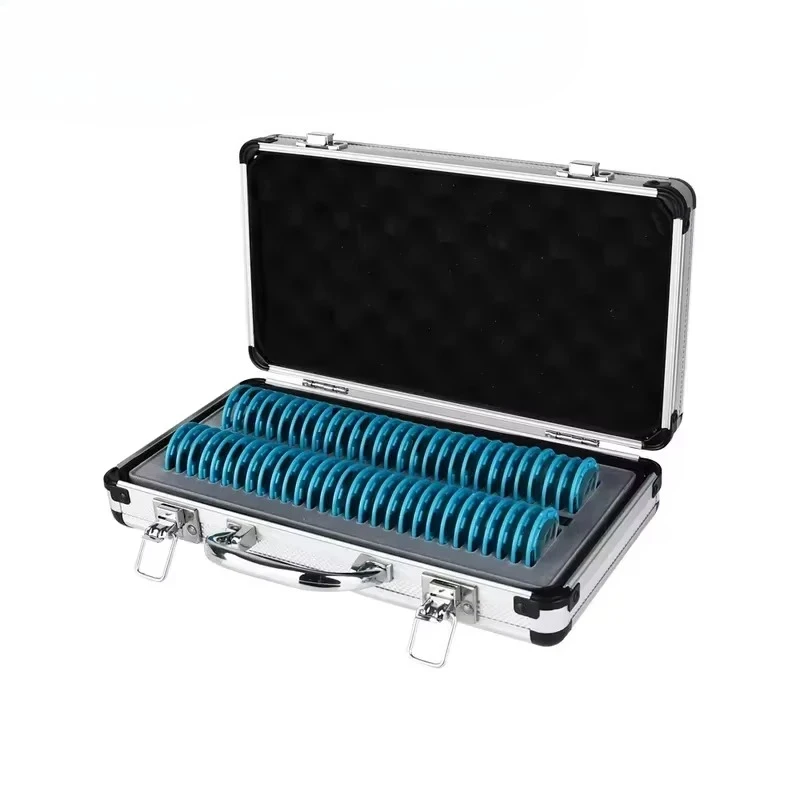 WMWMNU Professional Optometry Trial Prism Lens Set for Eye Examination and Vision Testing High Precision Optical Glass Lenses