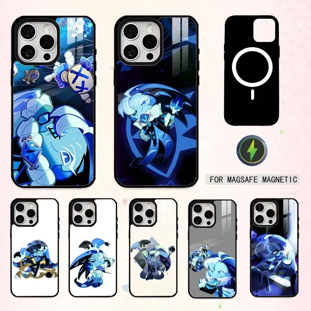 

Run K-kingdom Shadow M-Milk Phone Case For iPhone17,16,15,14,13,12,11 Plus,Pro Max Magnetic For Magsafe Wireless Charging