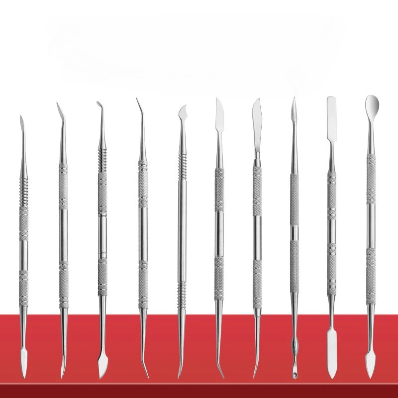 Imagen 5: Herramientas de Escultura de Acero Inoxidable, Herramientas para Tallar Arcilla, Cuchillo para Tallar Figuras de Arcilla, Utilizado para Tallar Arcilla, Cerámica Blanda y Artesanías