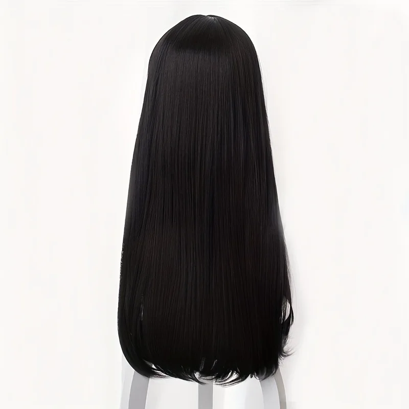 Game Idv Identity V Dream Witch Tomie Kawakami Cosplay Black Long Wig