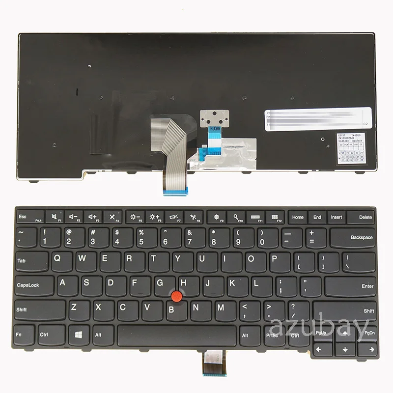 Keyboard for Thinkpad T440 (20B6 20B7 )  T440P (20AN 20AW) T440S (20AQ 20AR) T431S (20A9 20AA 20AB 20AC) T450S  LA Spanish US