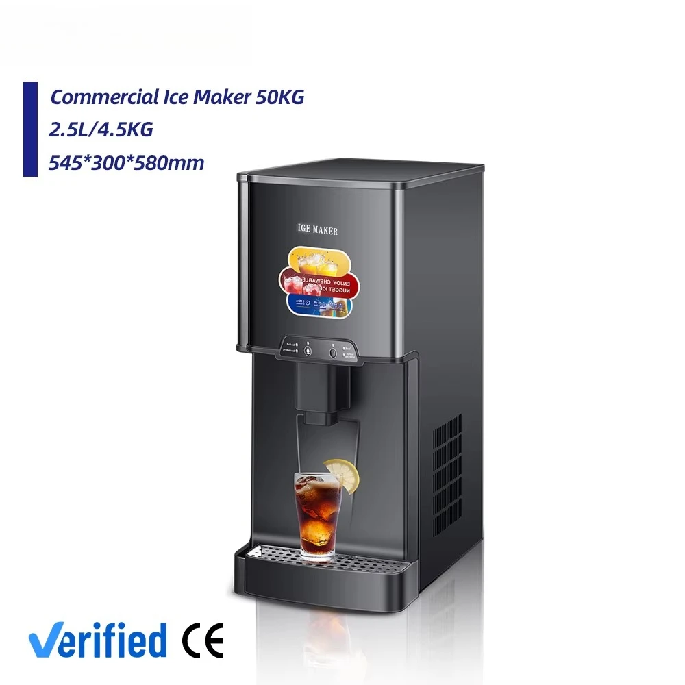 

Highly Popular Fully Automatic Commercial Ice Maker Machine Simple Intuitive Operation for Quick Ice Contactless Cleaner