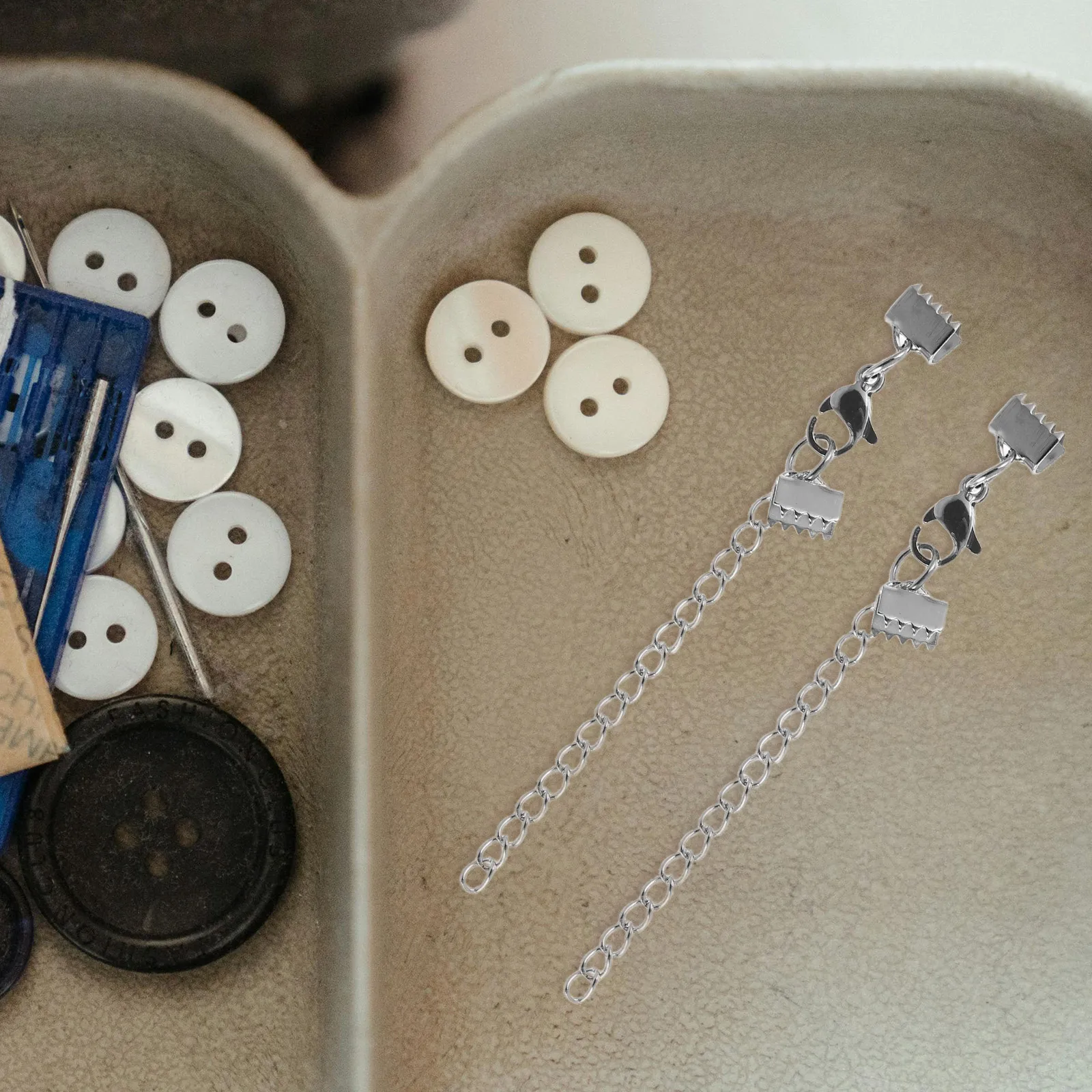 

12 шт., зажимы для ленты из нержавеющей стали, застежки-омары, прочные ювелирные изделия, браслеты, ожерелья, ножные браслеты, поделки своими руками, изготовление обжимных изделий