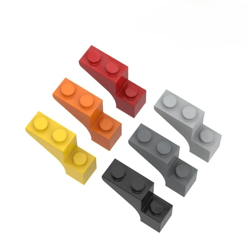 20 Uds 88292 1x3x2 ladrillo curvo de alta tecnología modelo de bloques de construcción creativos juguetes para niños piezas de ladrillo DIY el mejor regalo