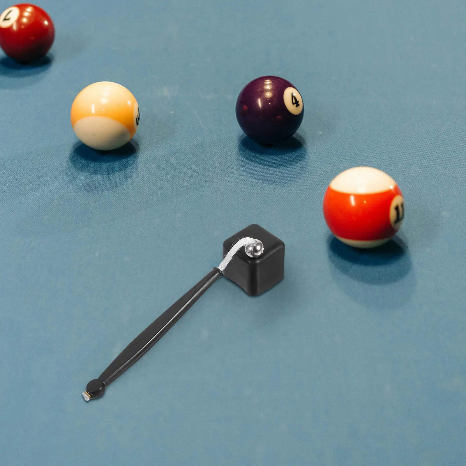 

Billiard Chalk Holder Pool Cue Accessory Soft Plastic Retractable Clip Easy Attach Enhancement Stylish Design Pool