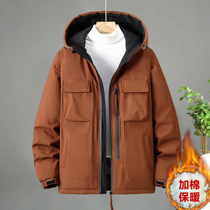 

Plus Size 170KG Autumn Winter Men Jackets Loose Vintage Oversized Coats