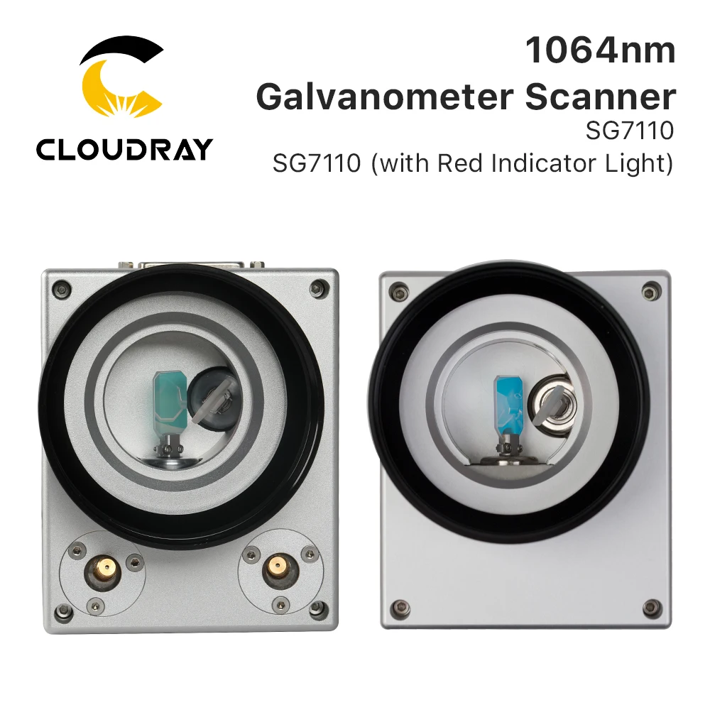 Cloudray AM32 Fiber Scaning Galvo Head / Galvanometer SG7110 Red Dot For marking machine