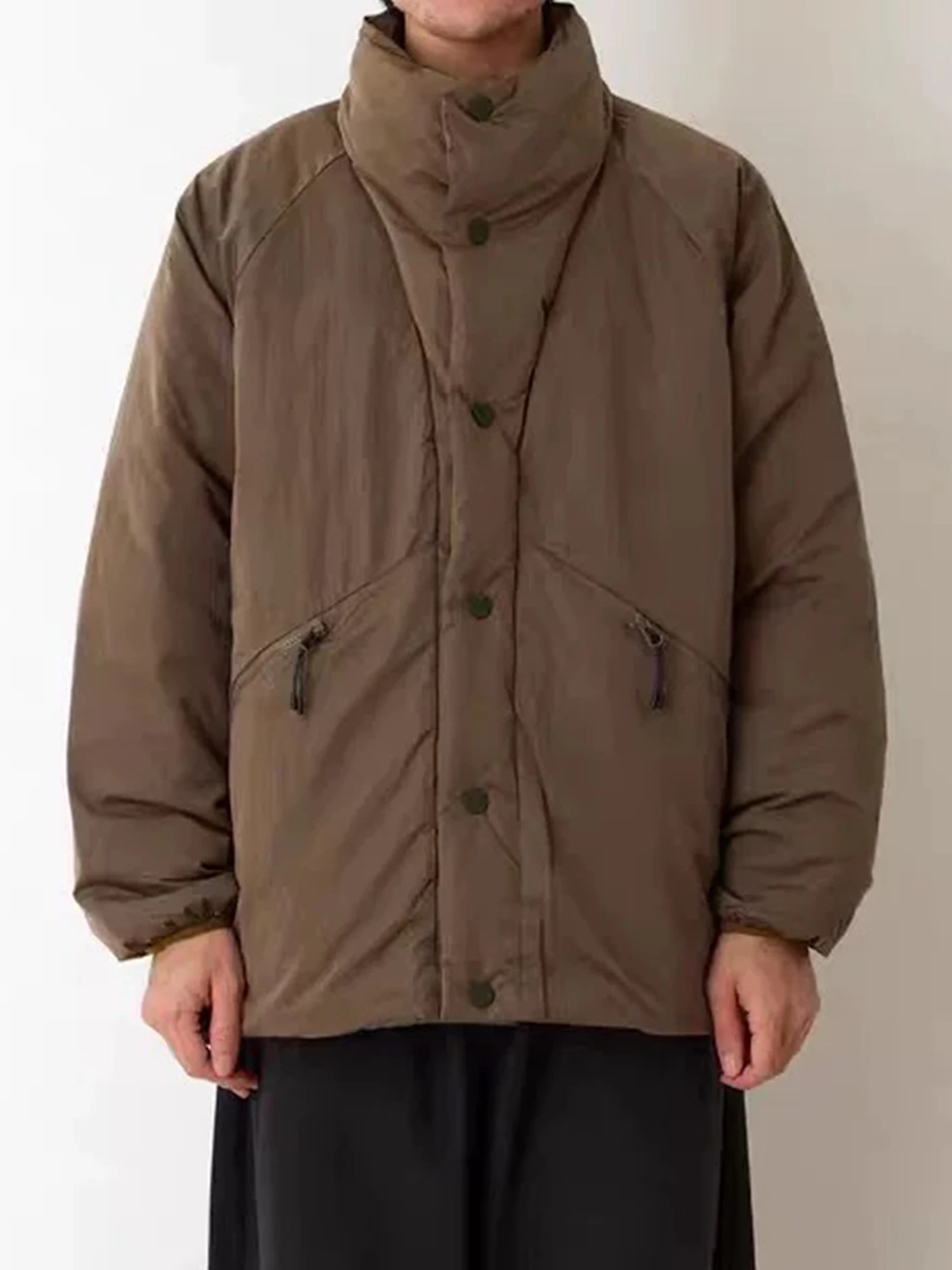 

White Mountaineering × Taion Japanese Daoist robe down jacket