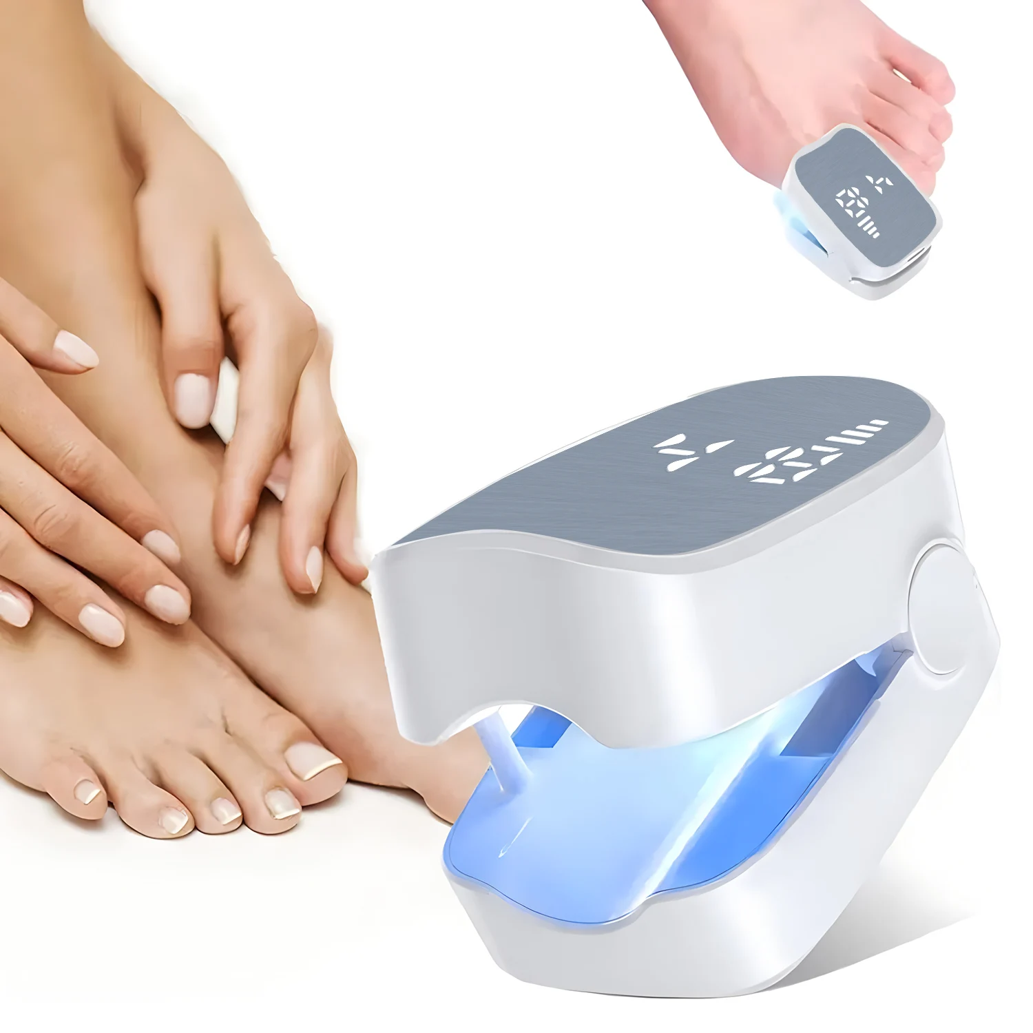 White/Black Fungal Nail Laser Device Repair Nails Fungus Onychomycosis Nail Fungus Cleaning Laser Device Foot Nail Care Tools