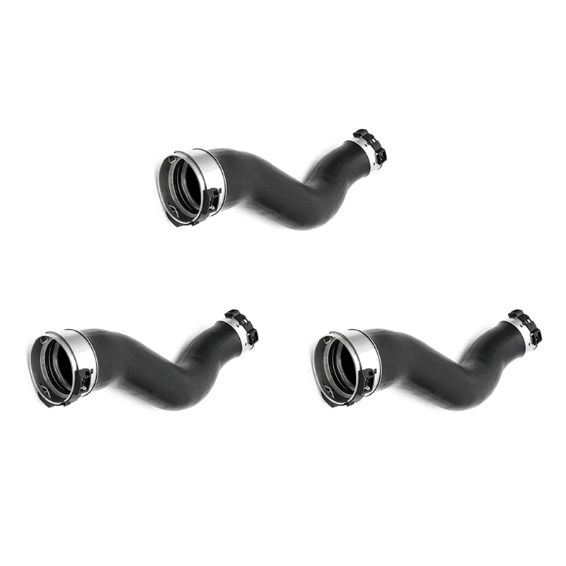 3X Left Side Engine Intercooler Air Intake Hose Water Coolant Pipe For Nissan NP300 2008-2015 14463-4KV0A 144634KV0A