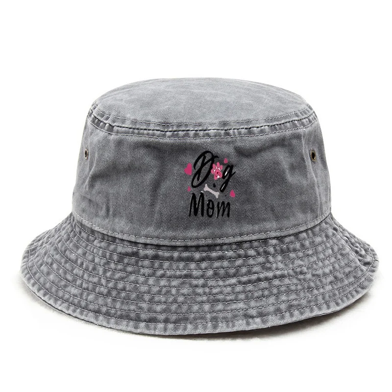 Interesting Printed Vintage Washed Fisherman Hat - Made of Lightweight Non-Stretch Material, Featuring a Wide Brim for, Suitable