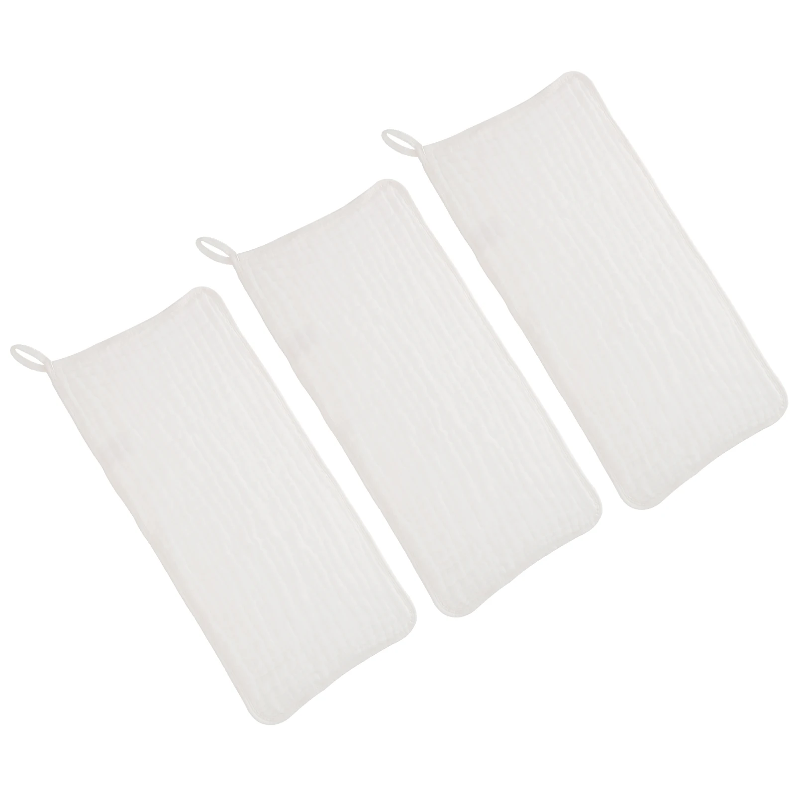 

3Pcs Baby Burp Cloths Absorbent Milk Drool Cotton Towels Daily Use Burp Cloth Household Baby Cloth