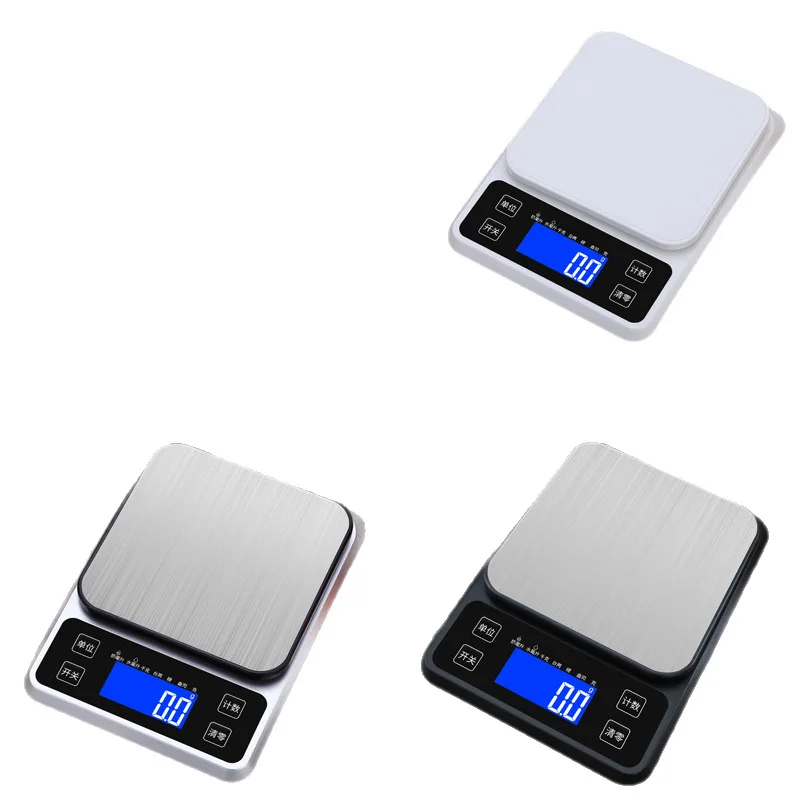 

Small stainless steel kitchen electronic scale Mini food gram weight Portable home baking electronic scale