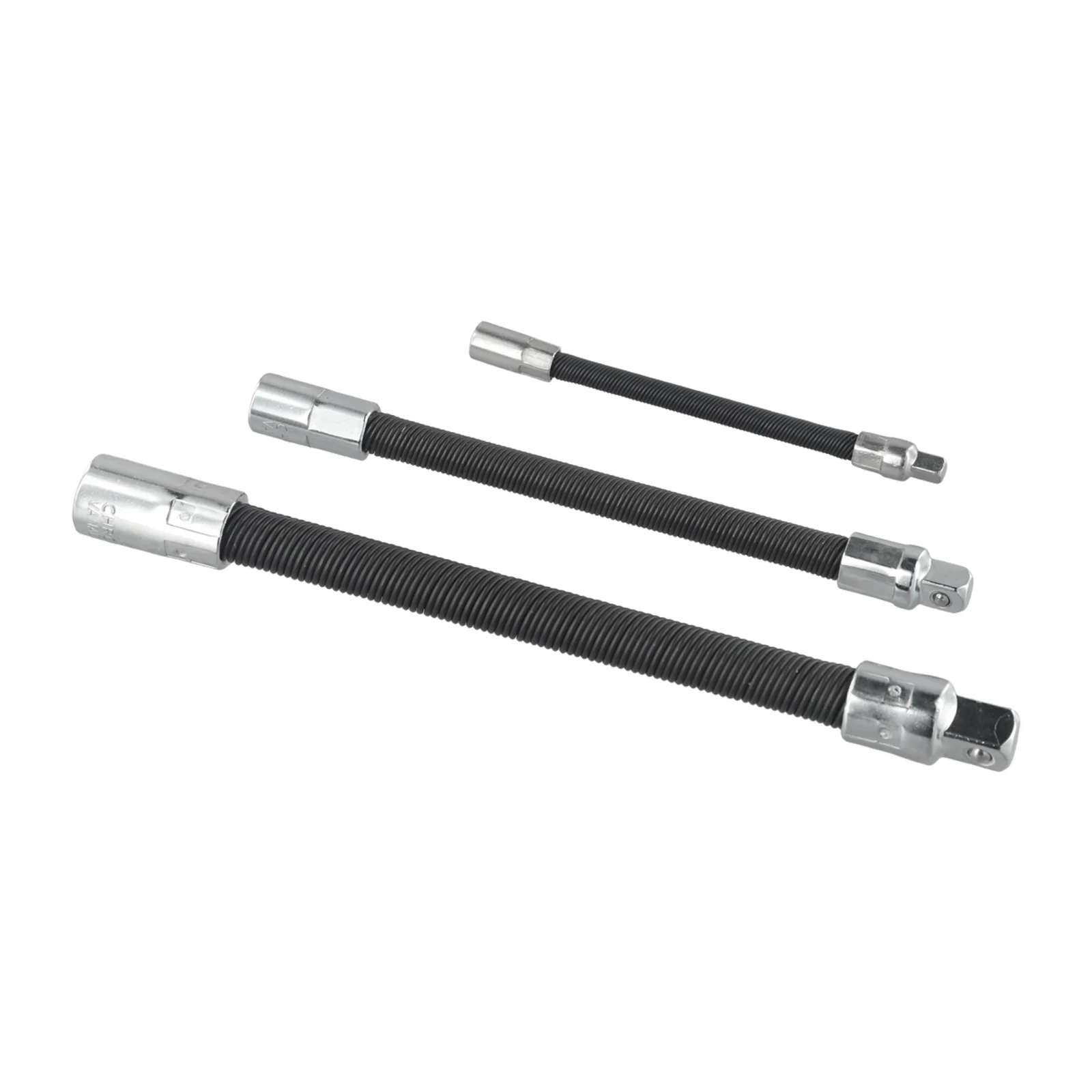 flexible-shaft-extension-rod-3pcs-combination-wrench-polished-chrome-plating-socket-wrench-garden-home-high-quality