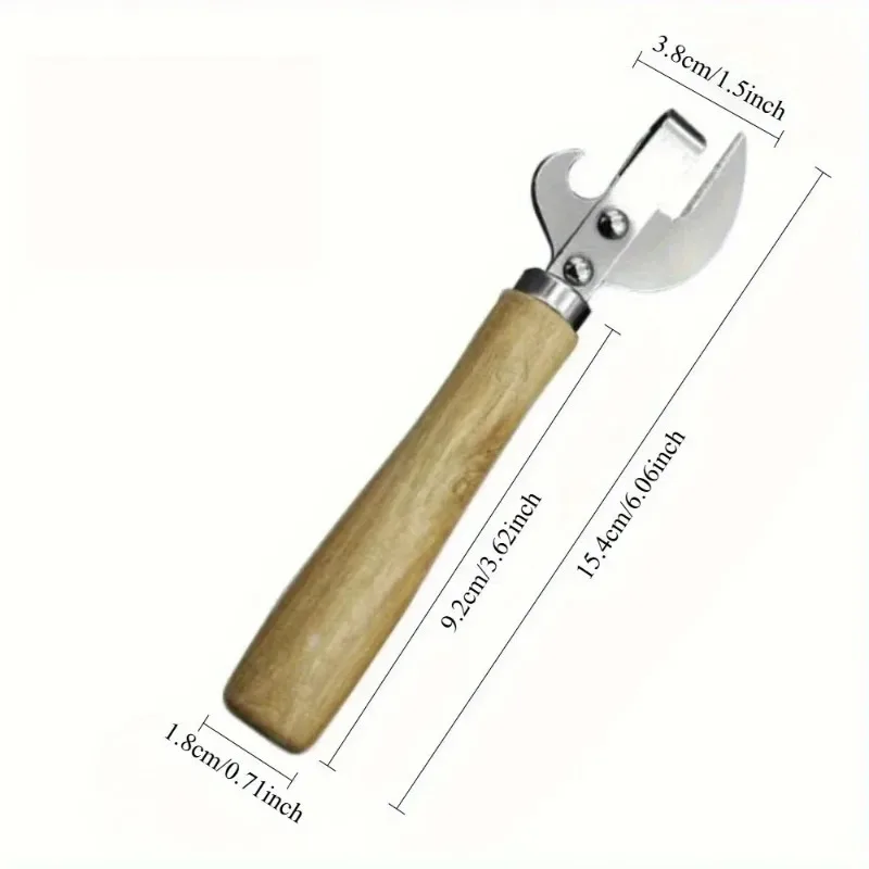 Can Opener Multifunctional Gadgets Manual Lid Remover Kitchen Accessories for Jars Canisters Bottle Opener