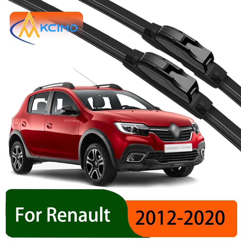 

For Renault Sandero 2012–2020 2013 Dacia Sandero Durable Front Wiper Blades Car Windscreen Windshield Window Wiper Accessorie