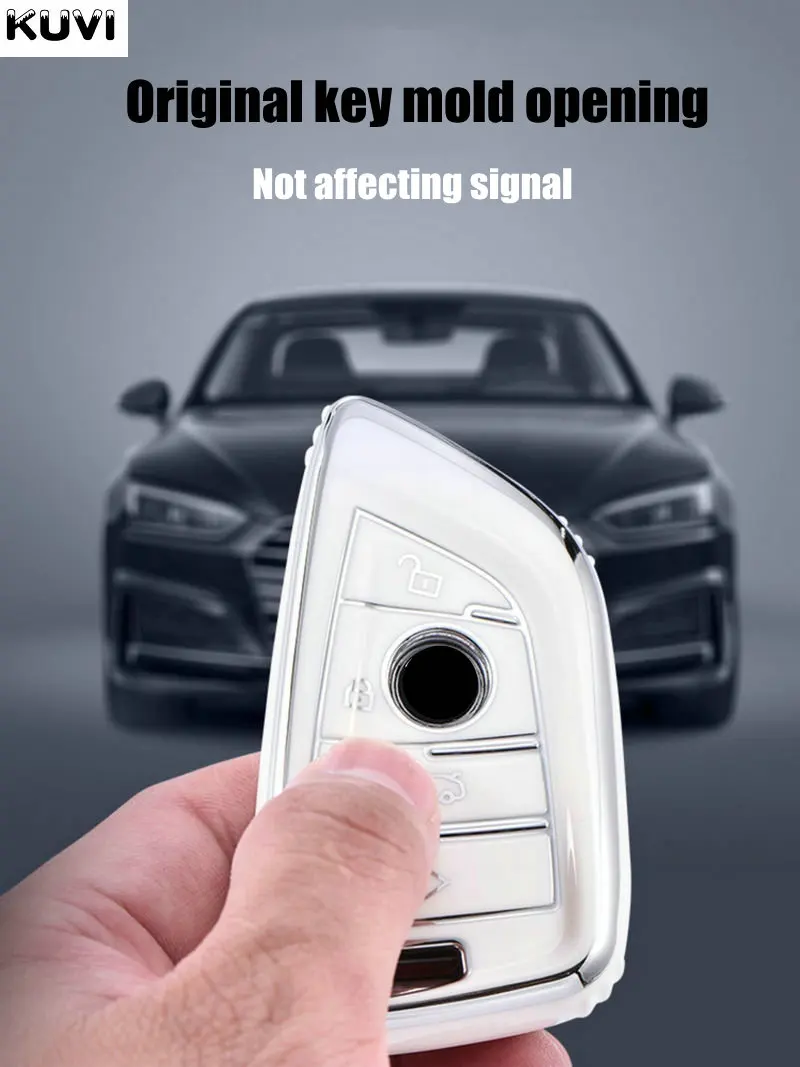 TPU Car Key Case Cover Shell Fob For BMW F30 F31 F32 F34 F20 F21 F07 F10 1 3 5 7 Series X1 X3 G01 X4 G02 X5 F15 F16 M3 M4 Etc image 6