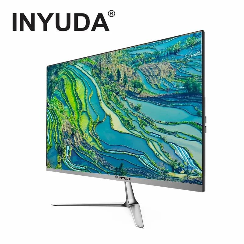 سعر المصنع بالجملة شاشة 23.8 بوصة الجيل الرابع I7 معالج ثنائي النواة رباعي الخيوط الكل في واحد كمبيوتر مكتبي #4