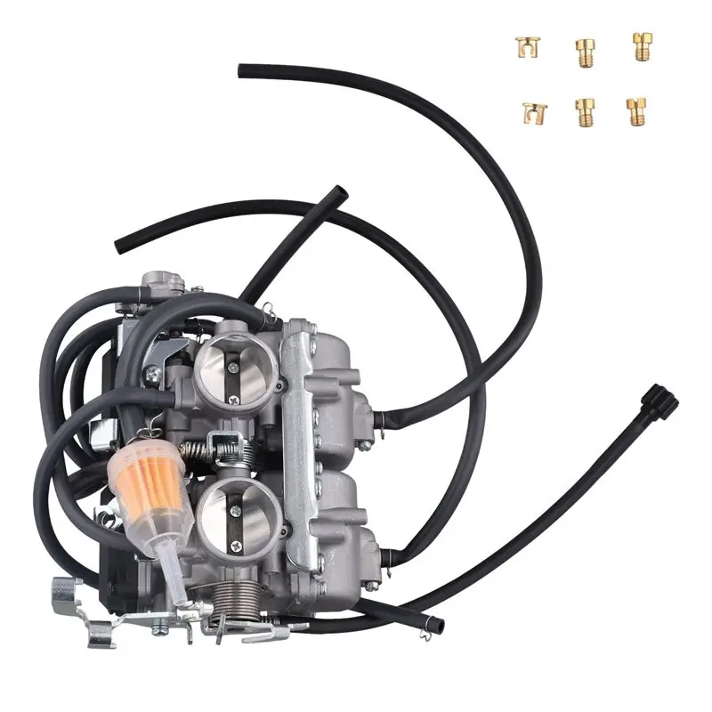 A82M-For Kawasaki ZZR250 GPX250 GPX400 EX250 250CC Motorcycle Carburetor With Air Filter Twin Cylinder Engine Carburetor