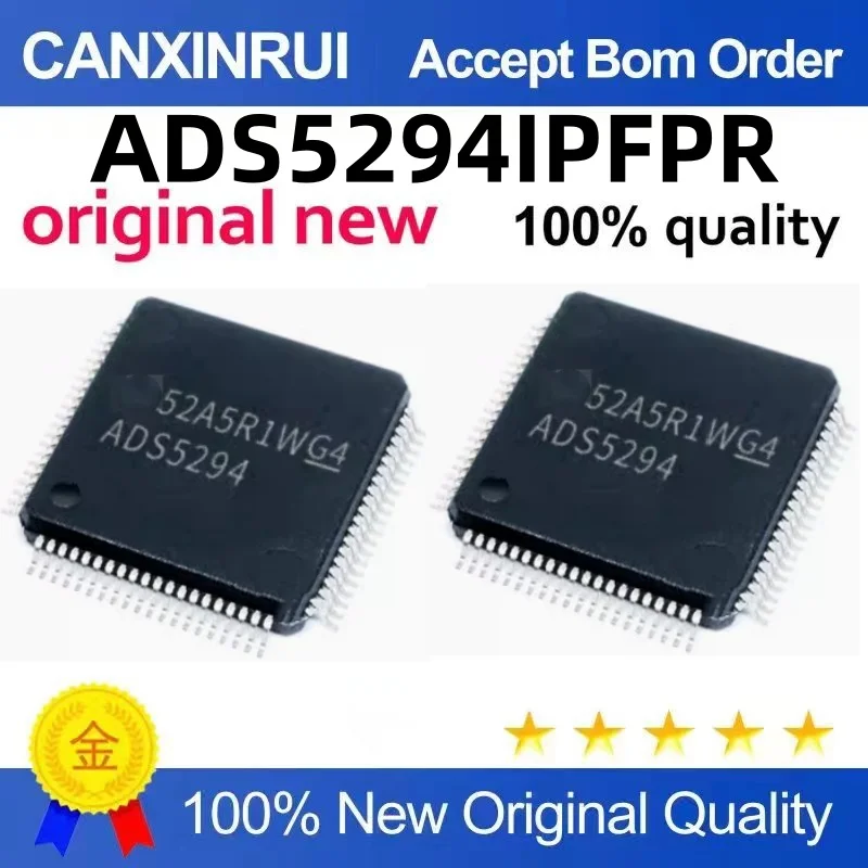 

ADS5294IPFPR ADS5294 QFP HTQFP80 imported analog-to-digital conversion chip Quality assurance