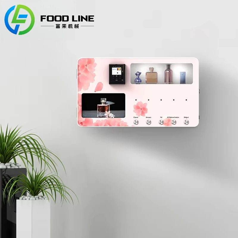 Automatic Custom Wall Mount Small Mini Smart Vendor Machine Perfume Spray Vending Machine