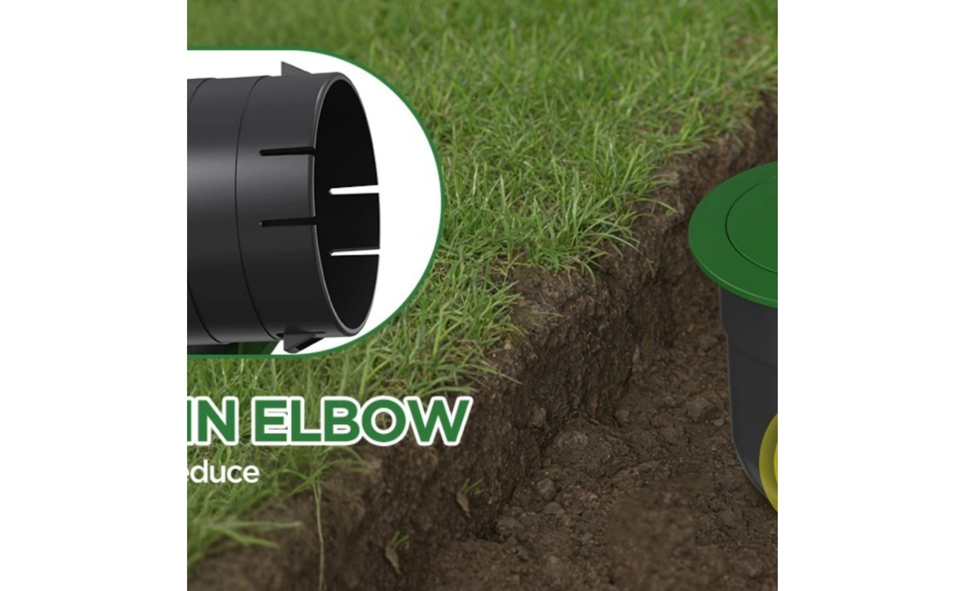 Lift-up Drain Pipe Fitting Socket-Design Opening Lift-up Drain Elbow Plumbing Part Plastic Water Release