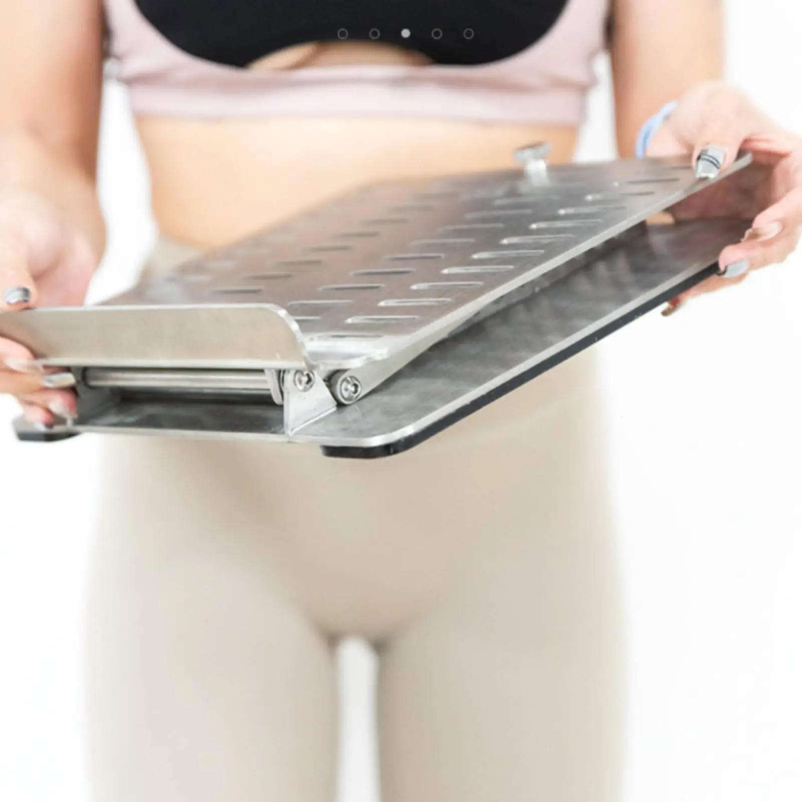 Stretching Fitness Board Exercise Slant Board Foldable Angle Stretching Board with Rubber Base for Safe Calf Stretches