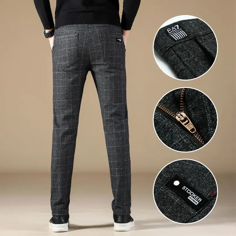 Pantalones invisibles y con entrepierna abierta, nueva tendencia de otoño, pantalones casuales versátiles para hombres de negocios, un artefacto imprescindible para excursiones y citas