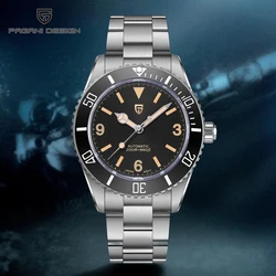 PAGANI DESIGN Watch for Man Waterproof NH35 Movt Mechanical Mans Wristwatch Sapphire Mirror Stainless Steel Reloj Hombre