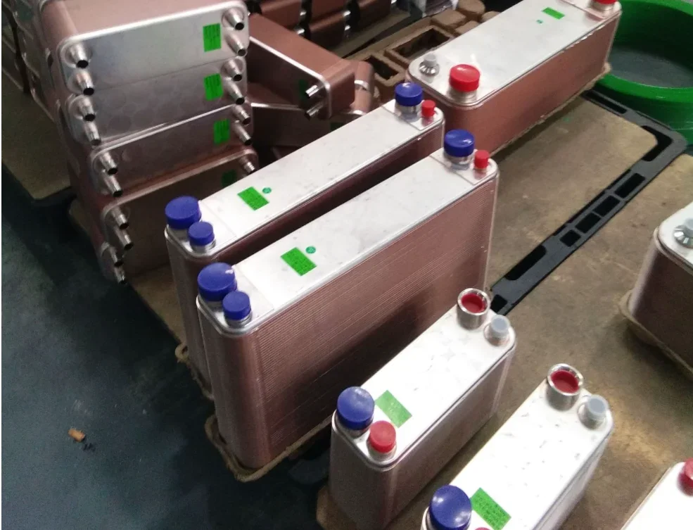 Intercambiador de calor de placa soldada multistack personalizado para HVAC