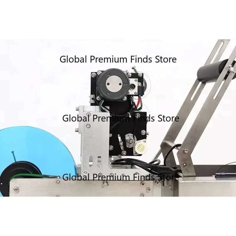 Semi‑Automatic Round Bottle Labeling Machine MT‑50 Desktop Labeler with Date Code Printing for Glass Plastic Bottles