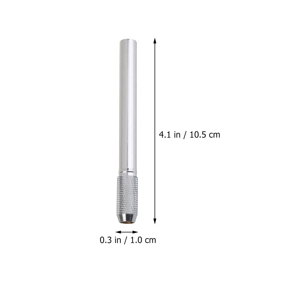 Extensor de herramientas de escritura de Arte de Metal, 8 piezas, extensión de lápiz ajustable, papelería práctica, exquisita, portátil, para bocetos, escuela y oficina