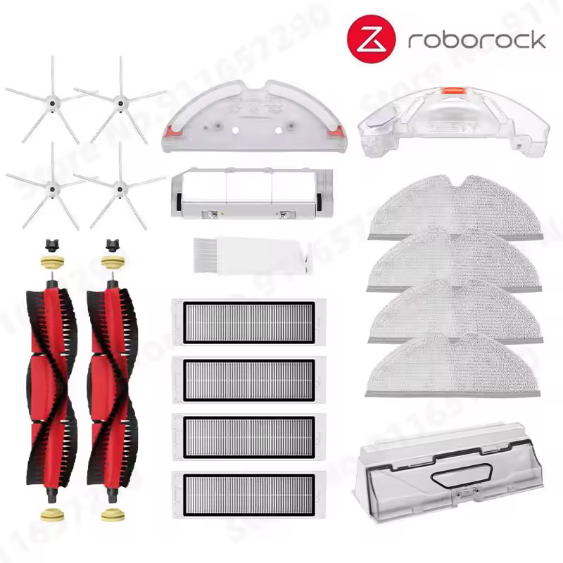 Roborock S5 MAX S50 MAX S55 MAX S6 MAXV HEPA Filter Side/Main Brush Water Tank Tray Mop Dust Box Vacuum Cleaner Accessories - Image 19