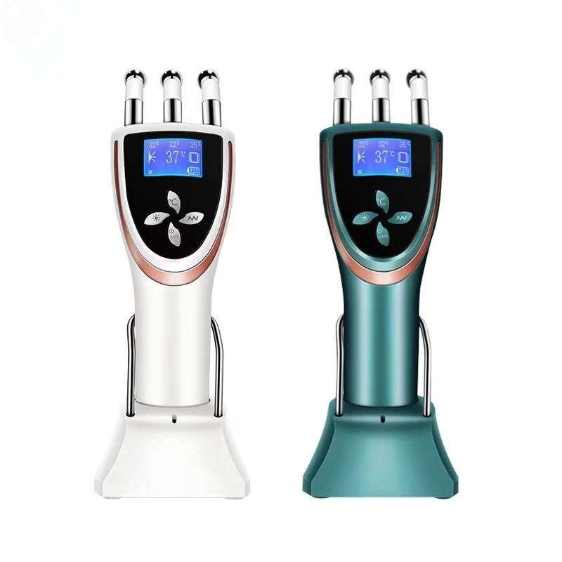 Guasha Scraping Massage Device  Red & Blue Therapy for Skin Care Anti-Wrinkle Skin Rejuvenation Massager for Enhanced Beauty
