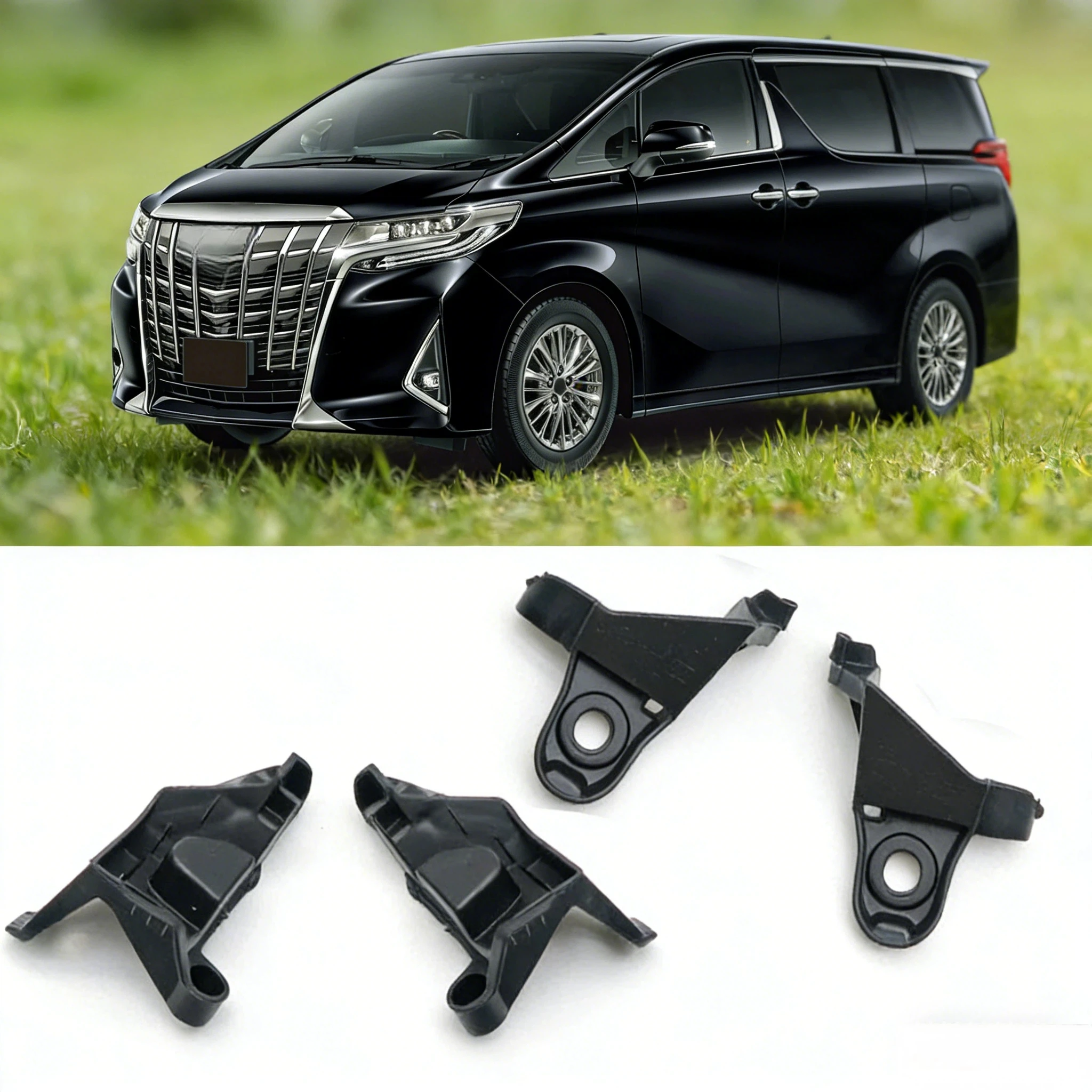 

Комплект для ремонта и крепления передних фар для Toyota Alphard 2015-2020, фиксирующий держатель 8119358110 8119458110