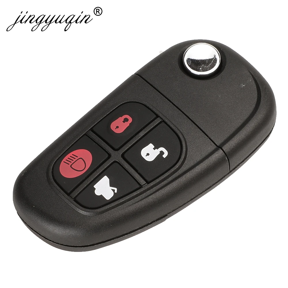 jingyuqin Car Remote Key For Jaguar X S Type 1999-2009 XJ XJR XJ8 315/434 Mhz 4D60 Chip Auto Smart Control Flip Key NHVWB1U241