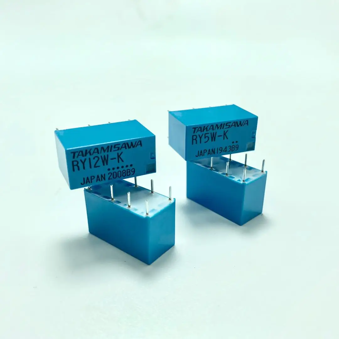 

5 шт./лот TAKAMISAWA RY12W-K RY5W-K 8-контактное МИНИАТЮРОВОЕ РЕЛЕ 5 В 12 В 2 ПОТРЯСА-1 до 2 А (ДЛЯ ПЕРЕКЛЮЧЕНИЯ СИГНАЛА)