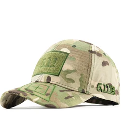 New Camouflage Baseball Cap Embroidery Outing Outdoor Tactical Army Training Hat Anti-Sun Trucker Cap Casual Golf Cap