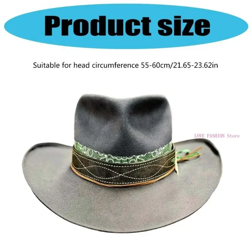 

Унисекс шерстяная шляпа с мягкой шляпой