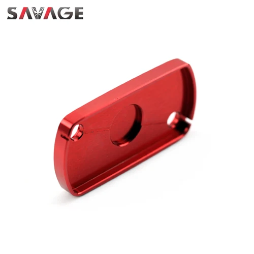 Imagen 2 del producto Cubierta de depósito de líquido de freno delantero y trasero, tapa CNC para motocicleta HONDA CRF450R, CRF250R, CRF150R, CRF250X, CRF450X, CRF 250, 450, RX 450L