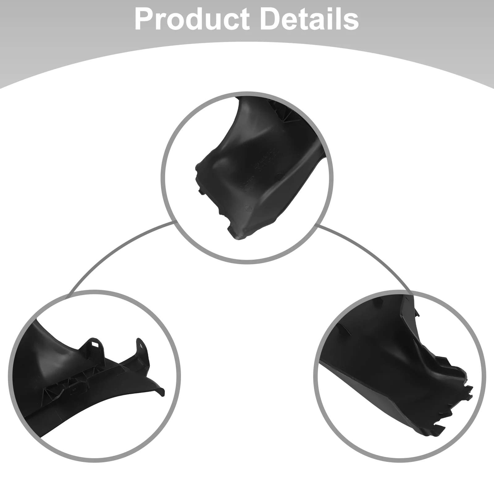 

Bumper Duct Left Front Bumper Duct Front Bumper Duct Front Left Appearance Shape Size Manual Measurement Deviation