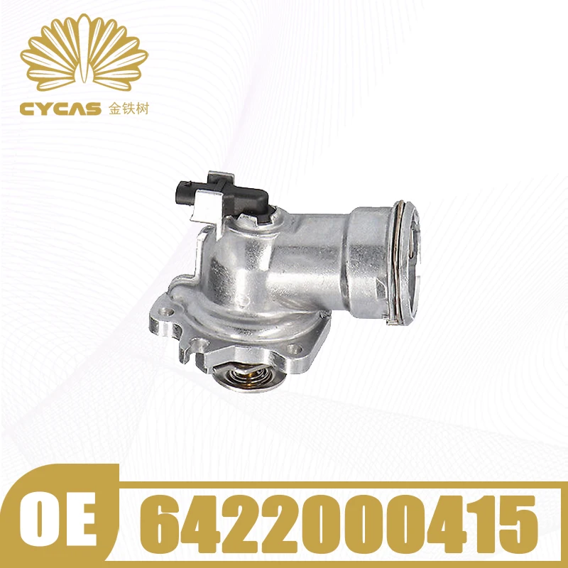 

1pcs CYCAS Engine Coolant Thermostat #6422000415 For Mercedes Benz W203 W204 W211 W221 C320 C350 CLK CLS GLK E280 E300 E320 S320