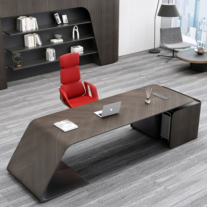 Aesthetic Work Office Desk Study Setup Accessories Seating Student Corner Office Desks Multifunction Ufficio Lounge Furniture